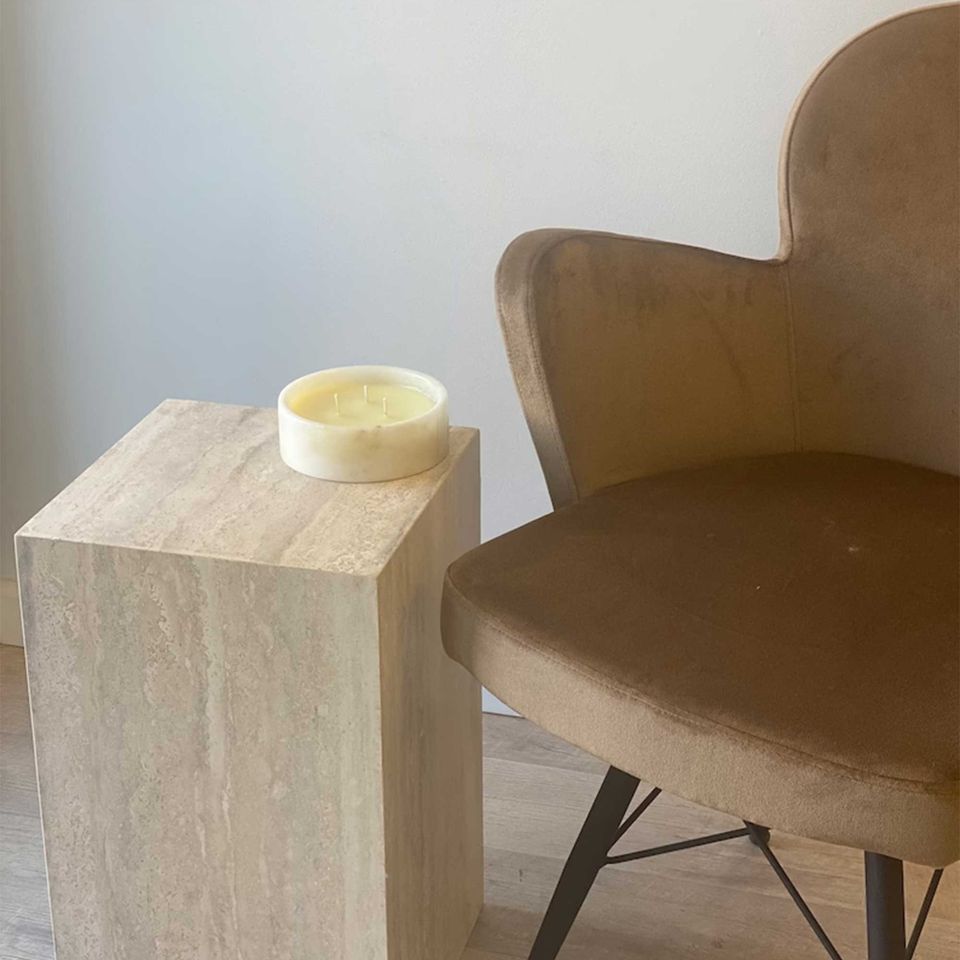 Travertine Pure Stone Coffee Table