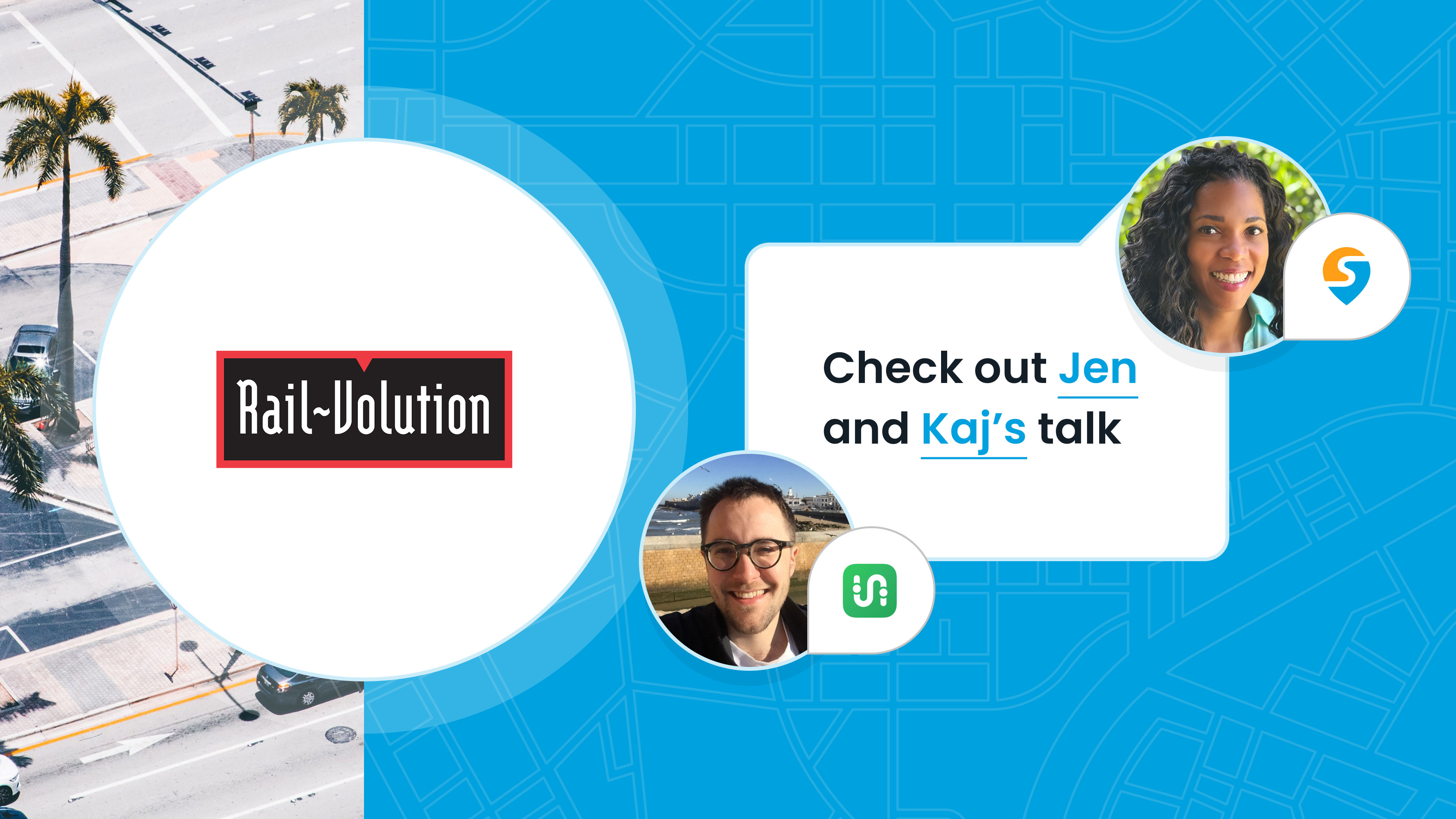 Information about Swiftly and Transit's session at Rail~Volution 2022