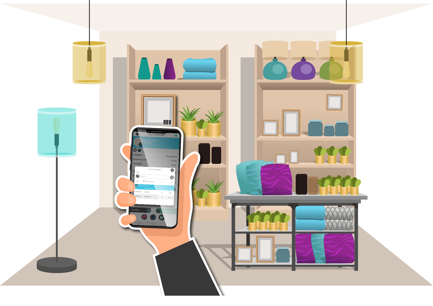 Counting inventory with Inventory-In-A-Hurry - SwiftCount