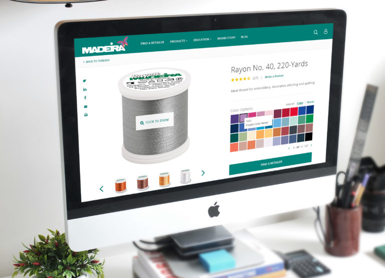 Madeira online store home page
