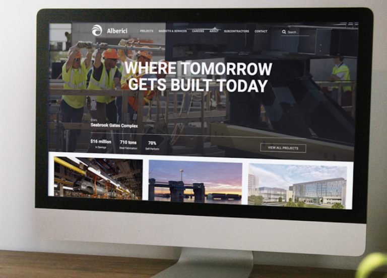Alberici landing page