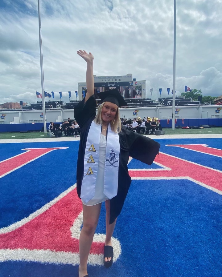 Integrity STL team member Grace Lepper at her college graduation