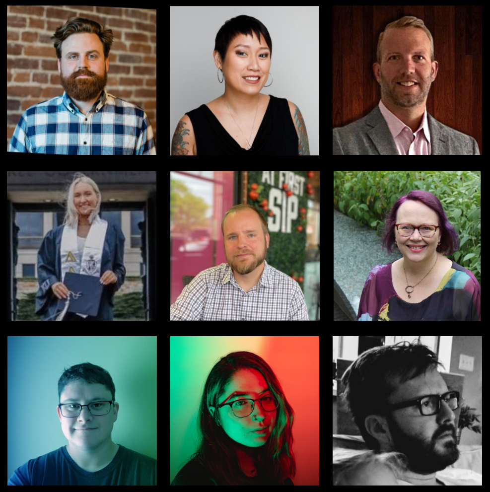 Headshots of manyy Integrity employees