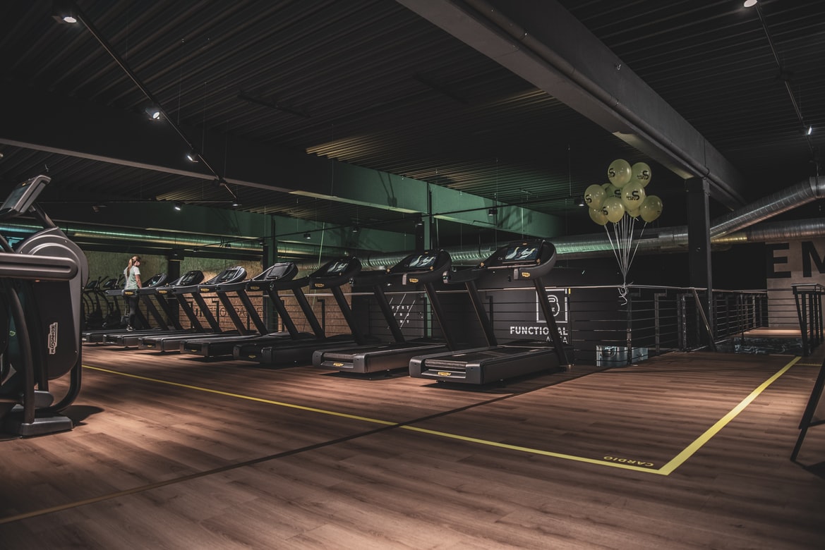 gym with equipment