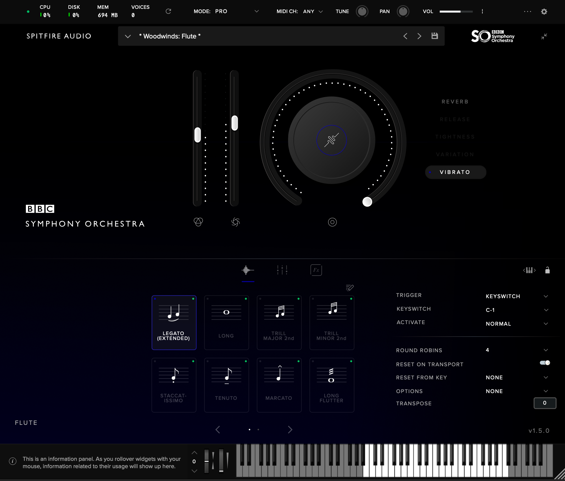 BBCSO Pro Interface