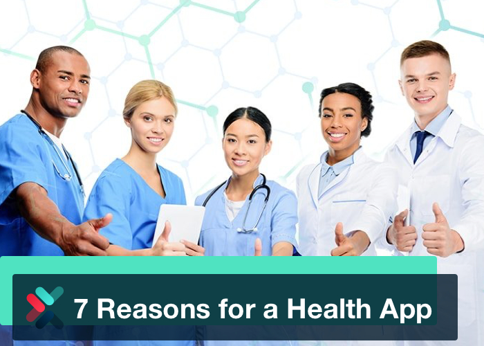 healthcare providers standing and smiling