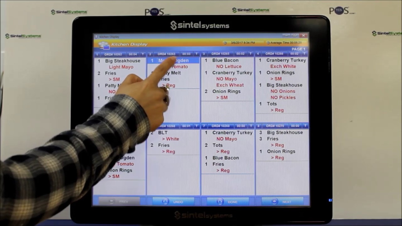 Kitchen Display System