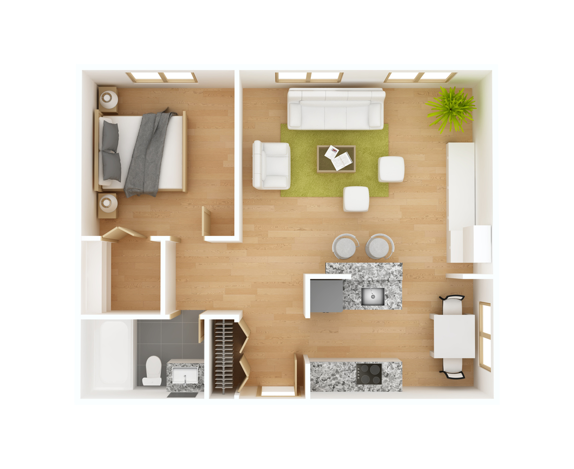 Vacation Rental Floor-plans Offer More Space Than Hotels