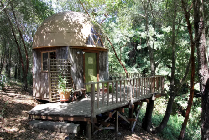 7 Alternative Accommodations Mushroom Dome Cabin California Futurestay