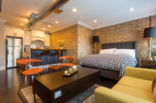 Chicago Loft Urban Accommodations Airbnb by Futurestay