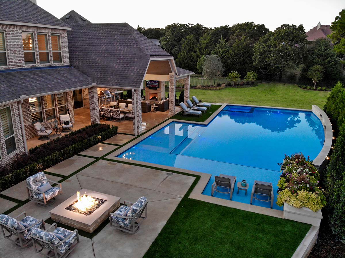 Luxury Outdoor Builders/Contractors North Texas Luxury Custom Outdoor