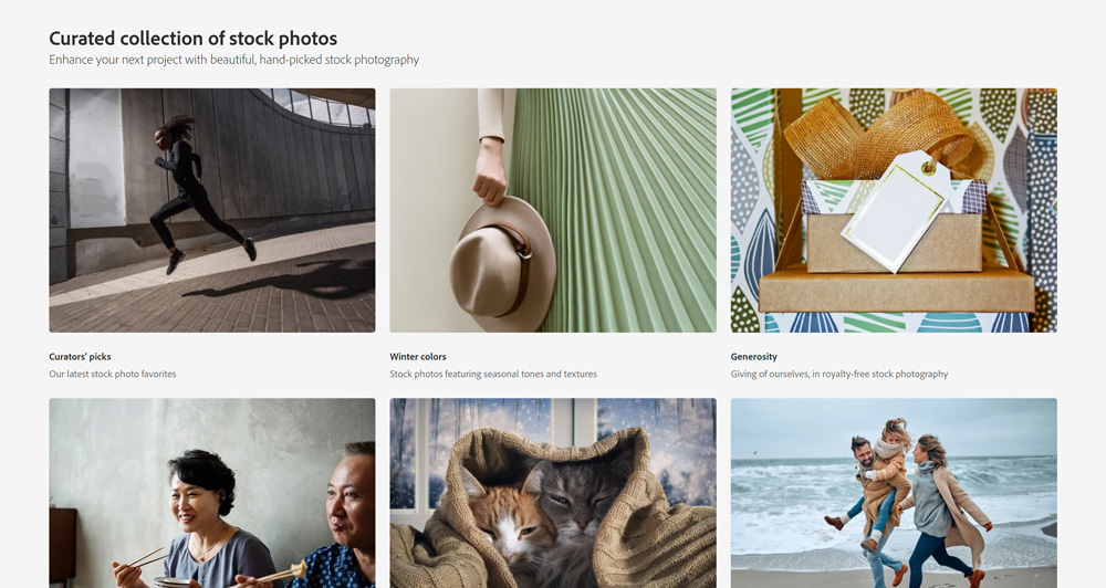 Adobe Stock curated collection