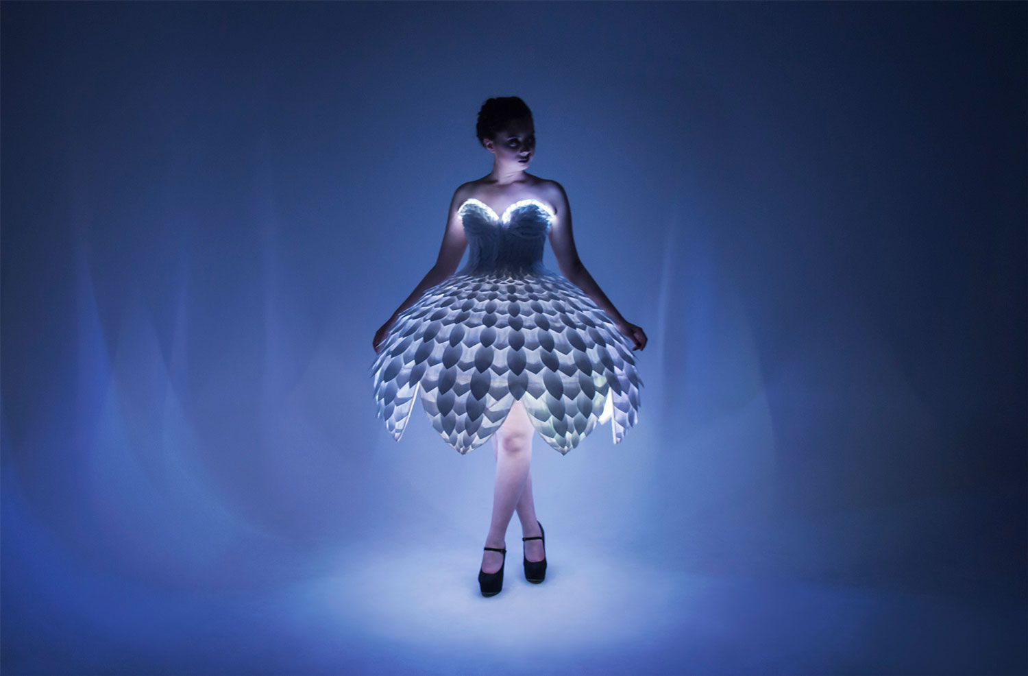 Ester Wearable Art and Technology dress