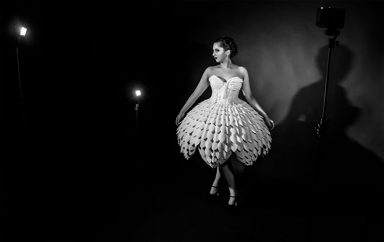 Ester Wearable Art and Technology dress