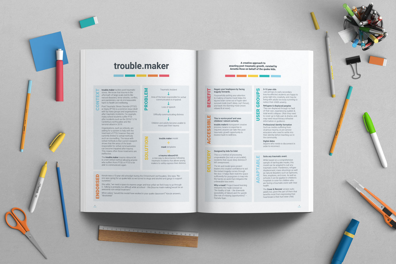 Trouble maker essay image