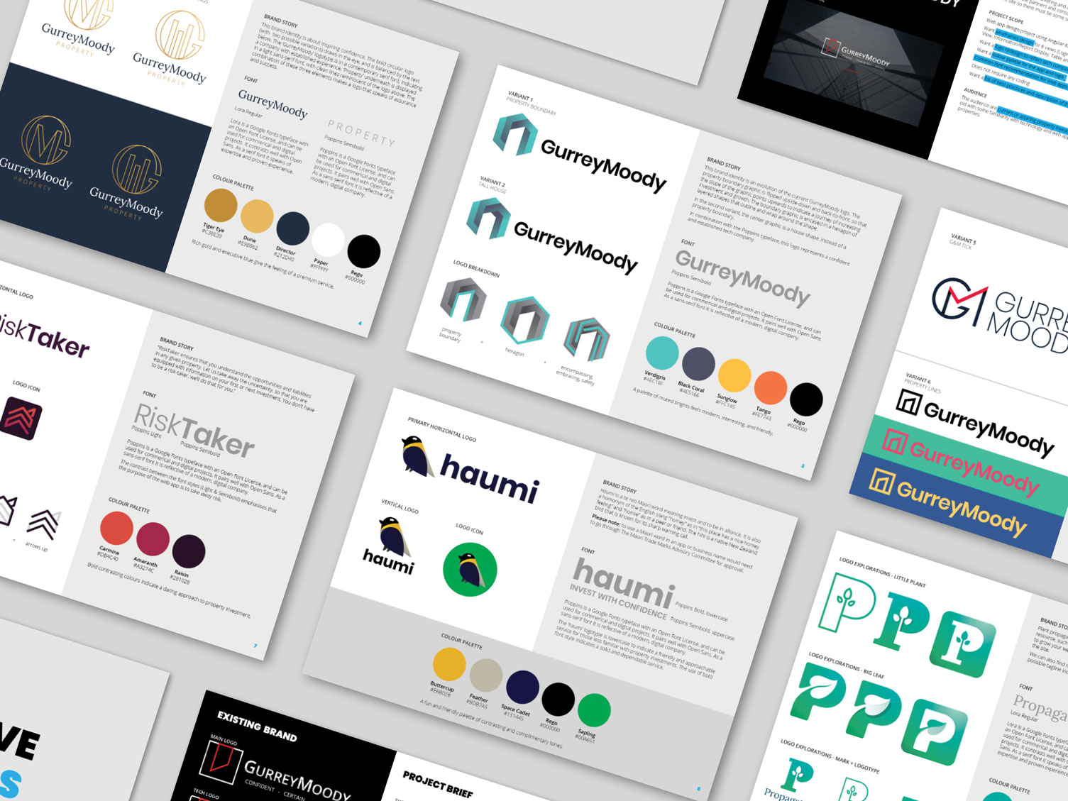 brand explorations and ideas