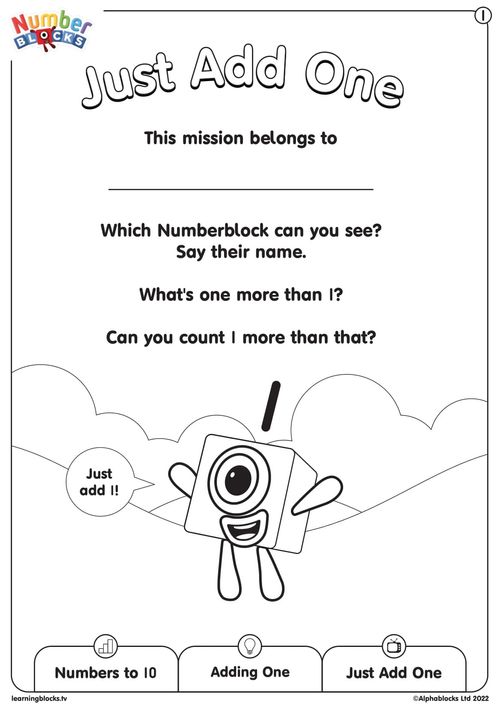 Numberblocks | Episodes | Just Add One