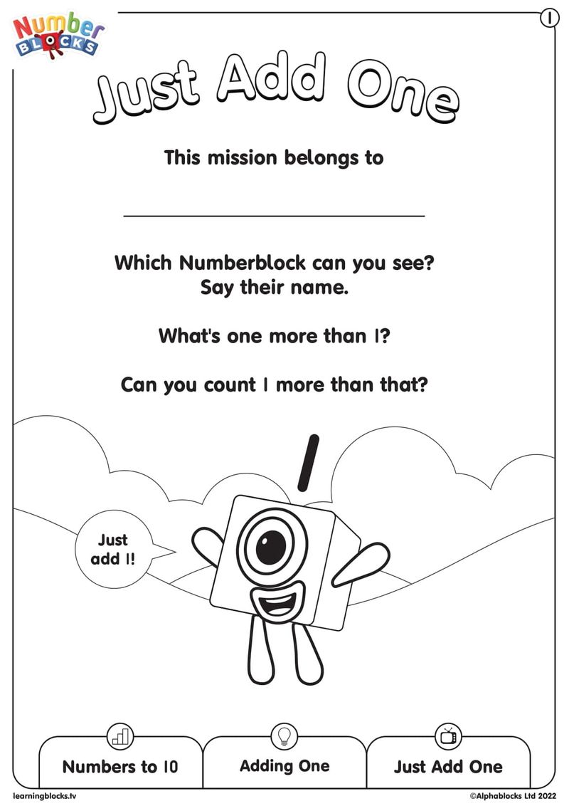 Numberblocks | Episodes | Just Add One