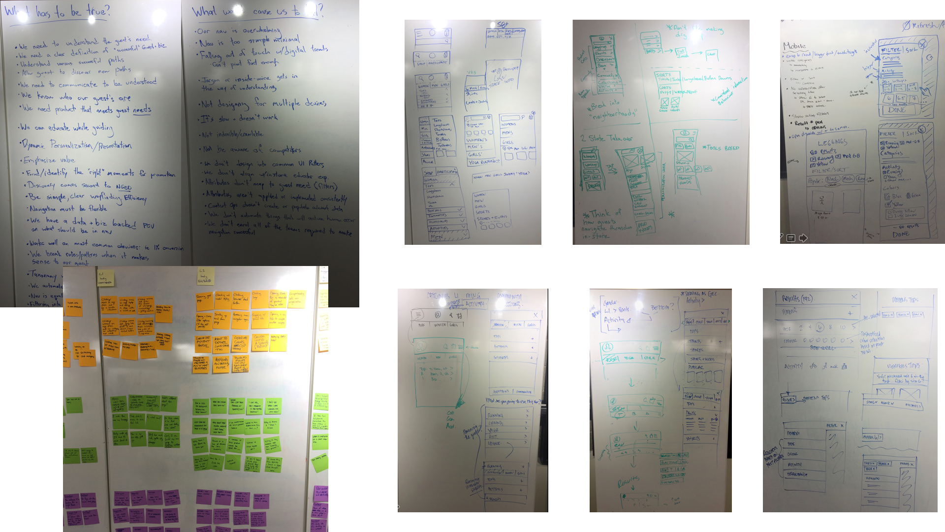 Camera captures of whiteboards