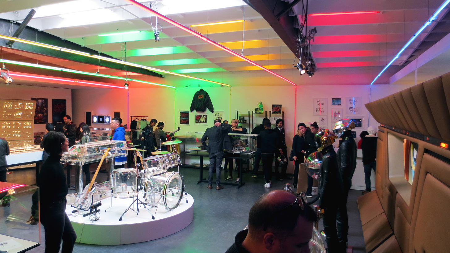 Pop up store Daft Punk à Los Angeles ©Pinterest
