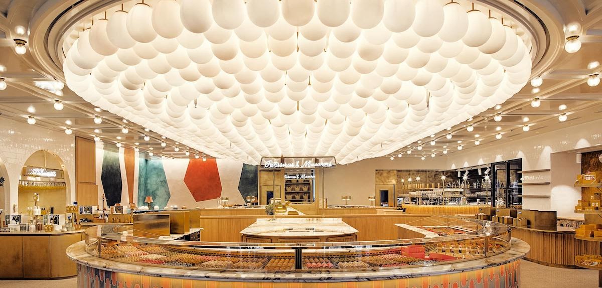 Boutique Pierre Hermé x L’Occitane sur les Champs-Elysées ©Grazia