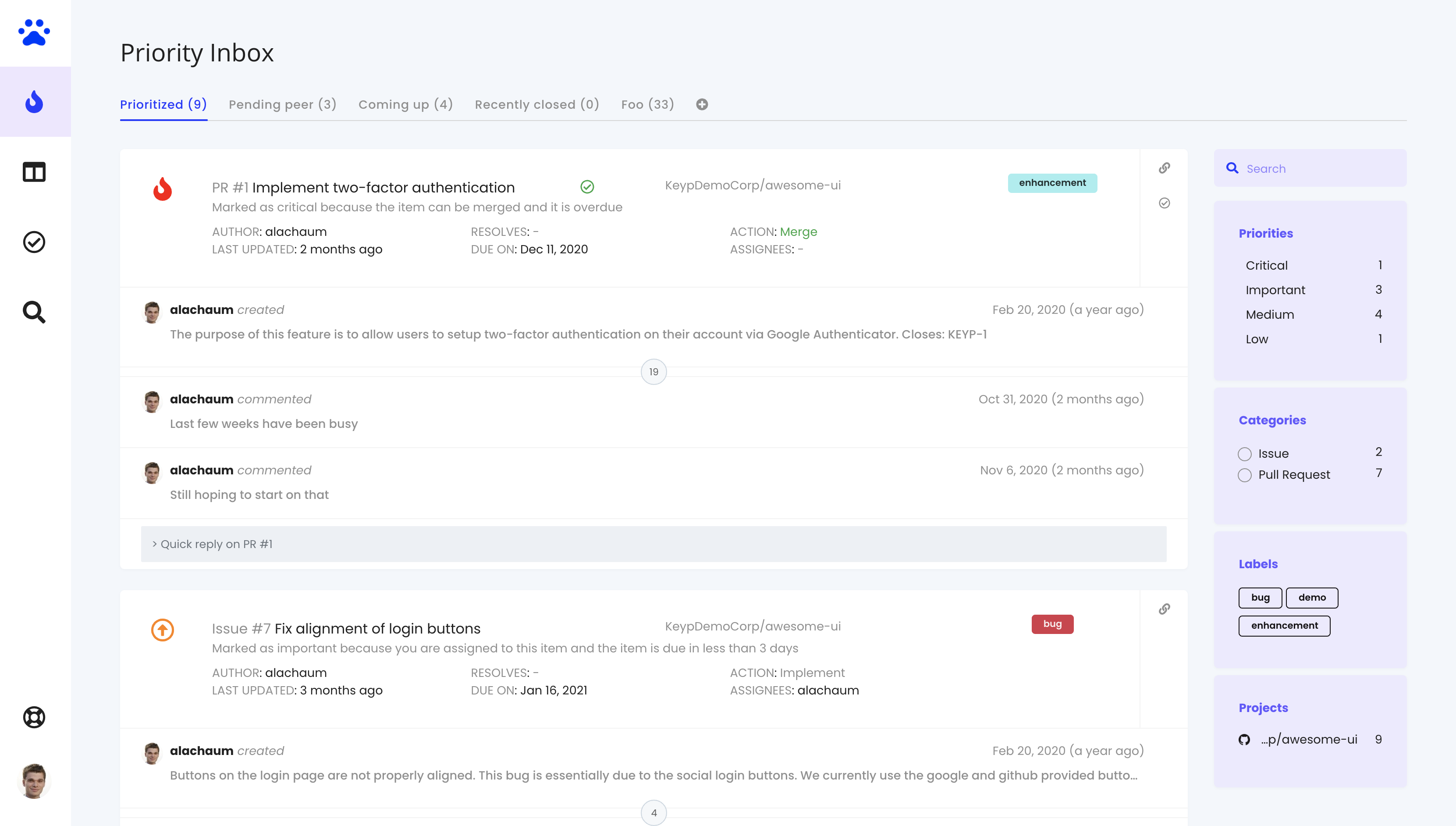 pull request overview