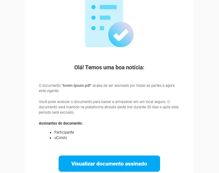 Assinatura online de documentos com validade jurídica para condomínios