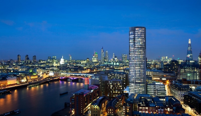 Image showcasing Luxury apartments on the South Bank with views, air, space, and light