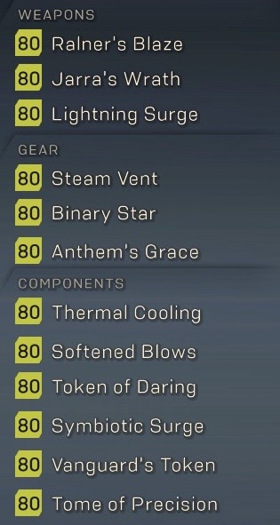 Anthem Burning Thunder