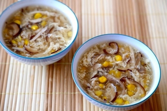 súp gà nấm