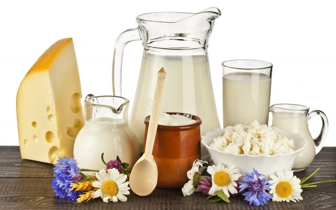 Chất béo có nhiều trong các thực phẩm từ sữa