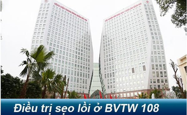 chữa sẹo lồi ở viện 108