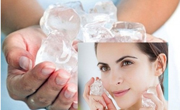 cách trị thâm quầng mắt bằng đá lạnh