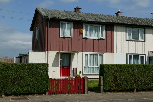 Picture of a BISF house