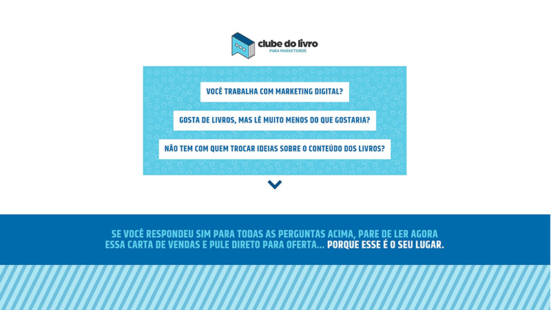 clube do livro website