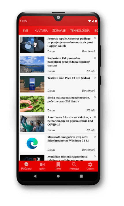 K7 Tech Novine Srbija App