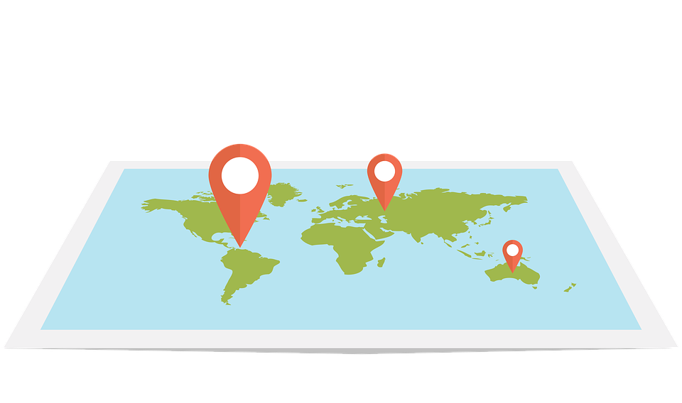 Web, Map, Flat, Design, Pin, World, Travel, Gps, Local