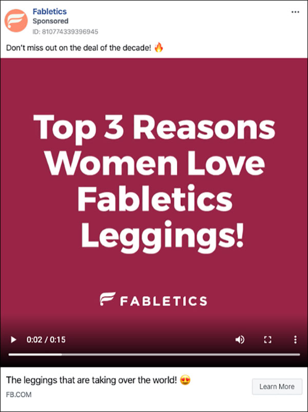 3 reasons why ad