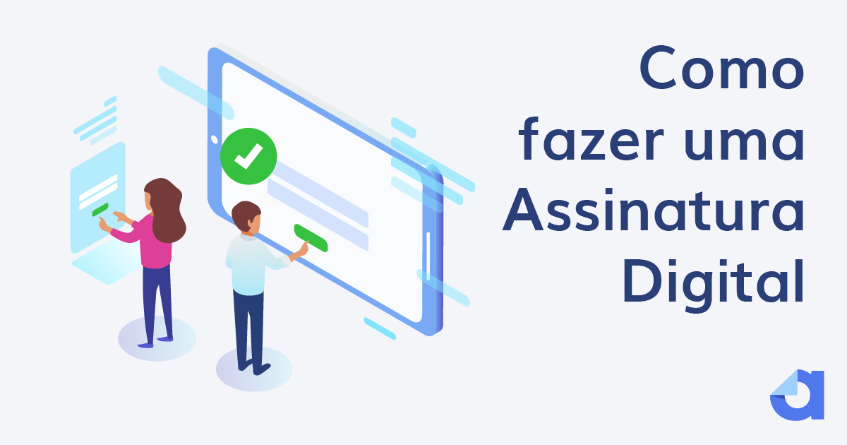 como fazer assinatura digital