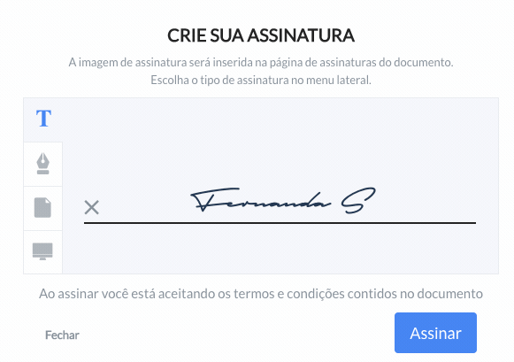 assinatura digital como fazer