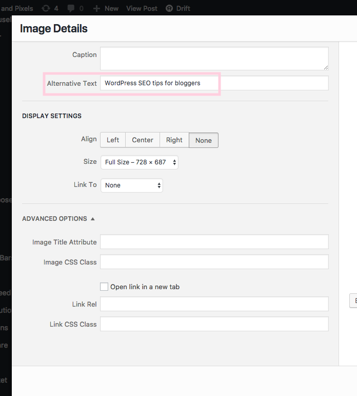 WordPress SEO tips for bloggers Lipstick and Pixels