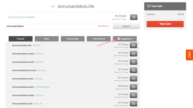 Start a WordPress blog- register a domain name