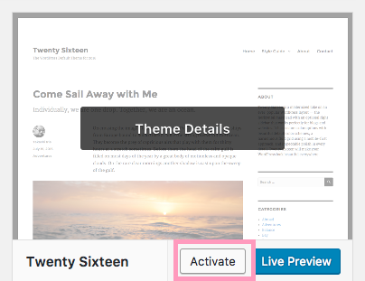 wordpress child theme