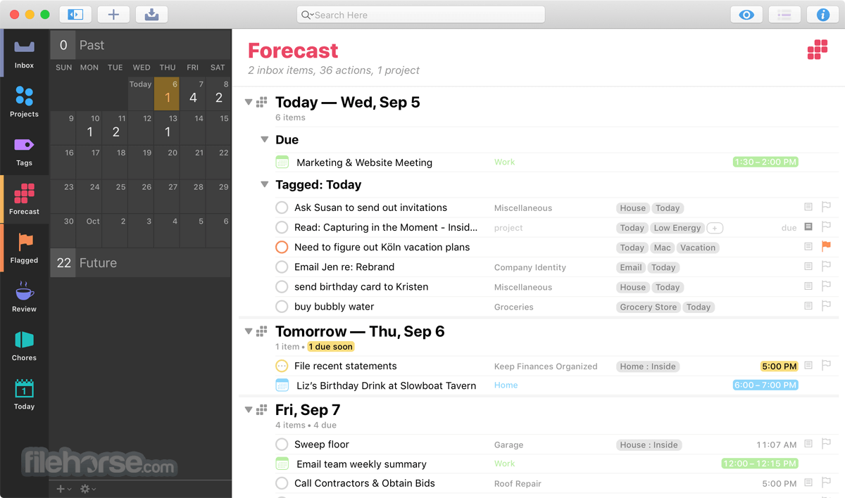 omnifocus priorities