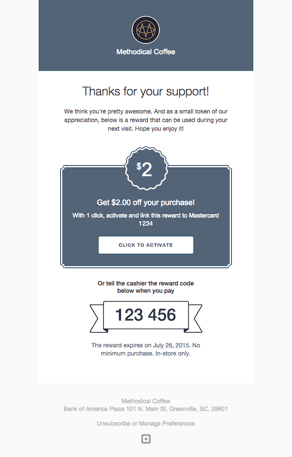 Thank you Email Example