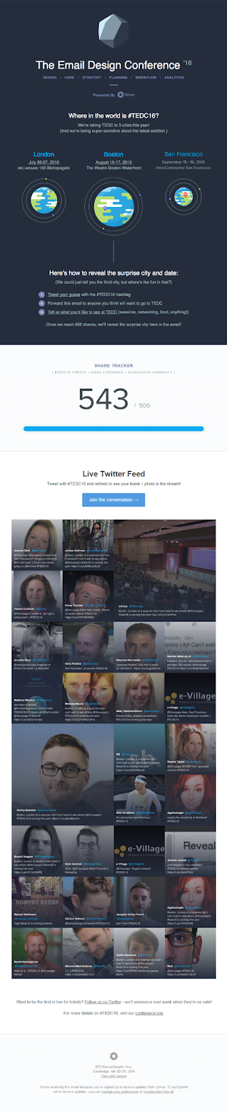 Event Invitation Template by Litmus