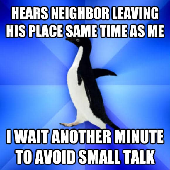 introvert in the city