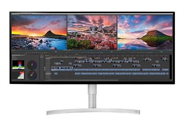 LG ultrawide monitor for home office