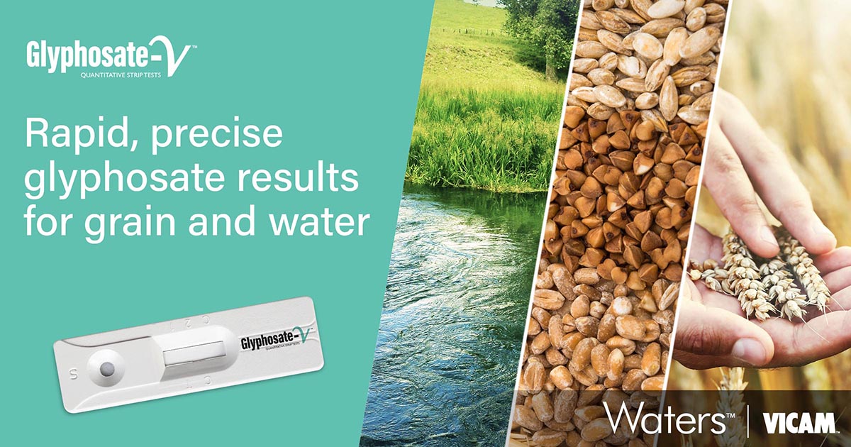 World’s first lateral flow strip test for glyphosate in cereal grains