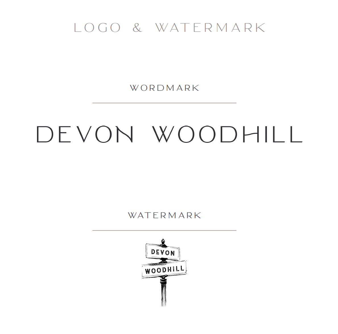 logo and watermark